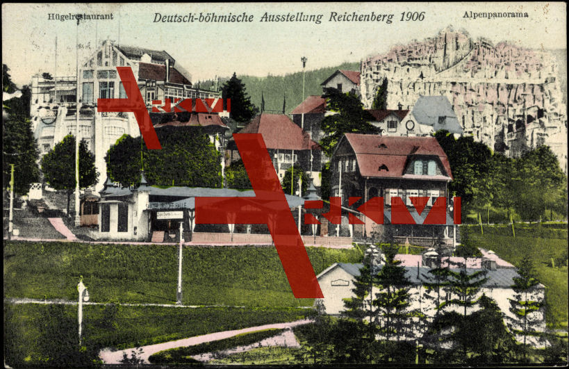 Reichenberg , Deutsch Böhm Ausstellung 1906