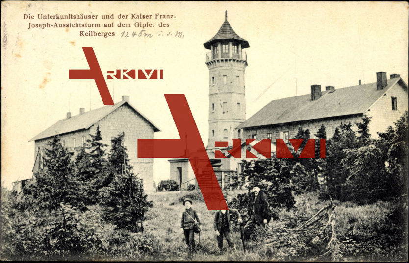 Karlovarsky Kraj, Aussichtsturm auf dem Keilberg