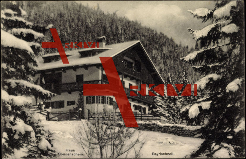 Bayrischzell, Haus Sonnenschein, Winter, Schnee