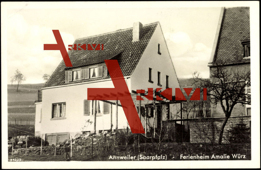 Annweiler Saarpfalz,Blick a d Ferienheim Amalie Würz