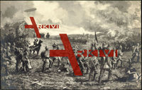 Der Kaiser mitten im Gefecht bei Verdun, Feuer,Krieg