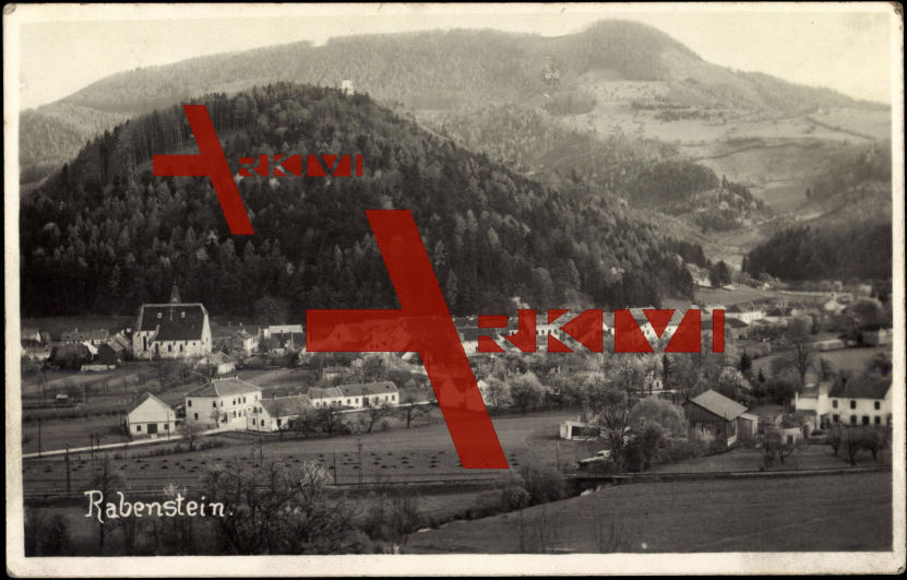 Rabenstein Lindburg, Blick auf den Ort