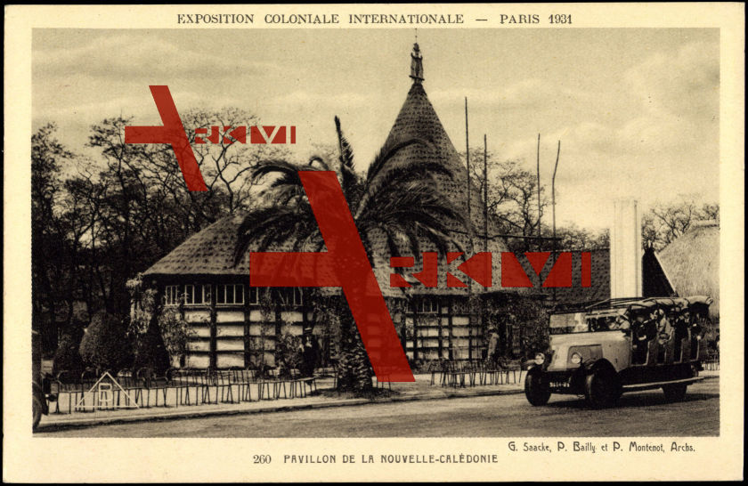 Paris, Exposition Coloniale 1931, Nouvelle Caledonie