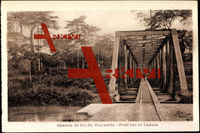 Mayumbe Kongo, Chemin de fer, Pont sur la Lukula