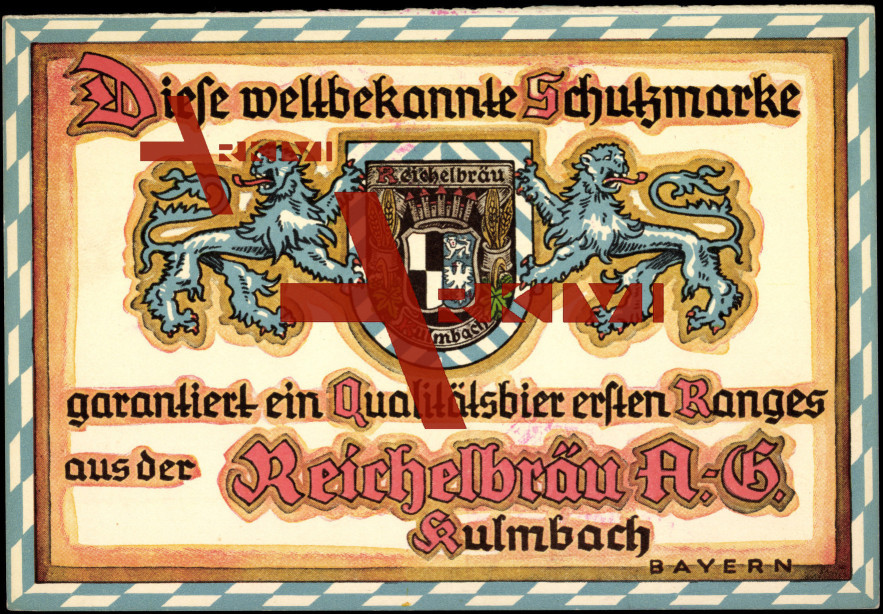 Passepartout Reichelbräu AG Kulmbach, Wappen, Bier