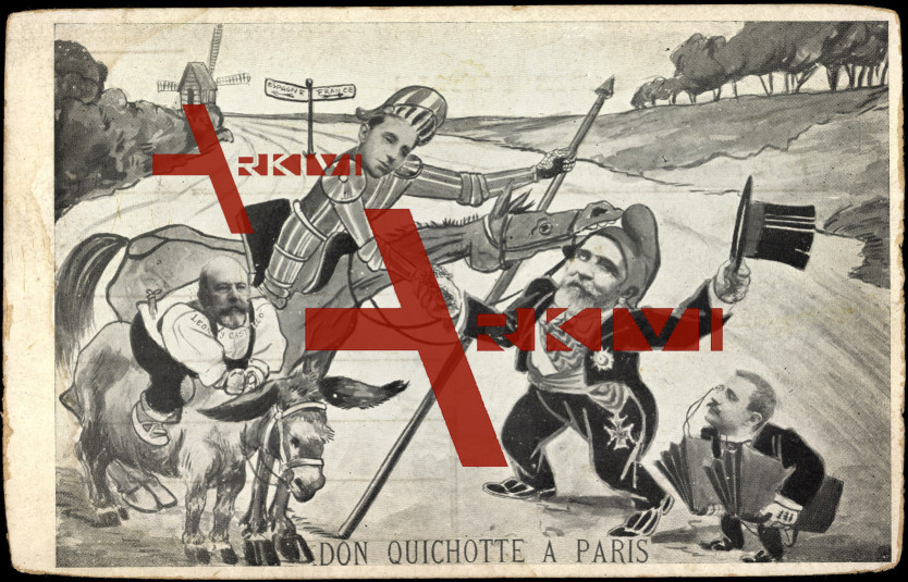 Armand Fallières, Don Quichotte à Paris