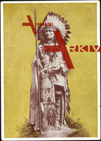 Indianer, Dakota Häuptling Sioux, Karl May Museum