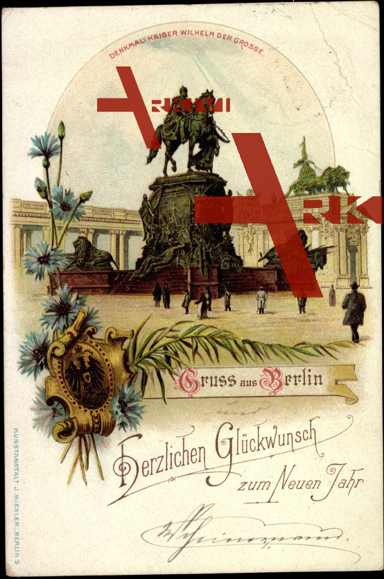 Berlin, Denkmal Kaiser Wilhelm der Große, Wappen