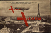 Paris, Zeppelin La République, Eiffelturm