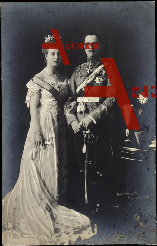 Herzog Carl Eduard,Herzogin Viktoria Adelheid,Coburg