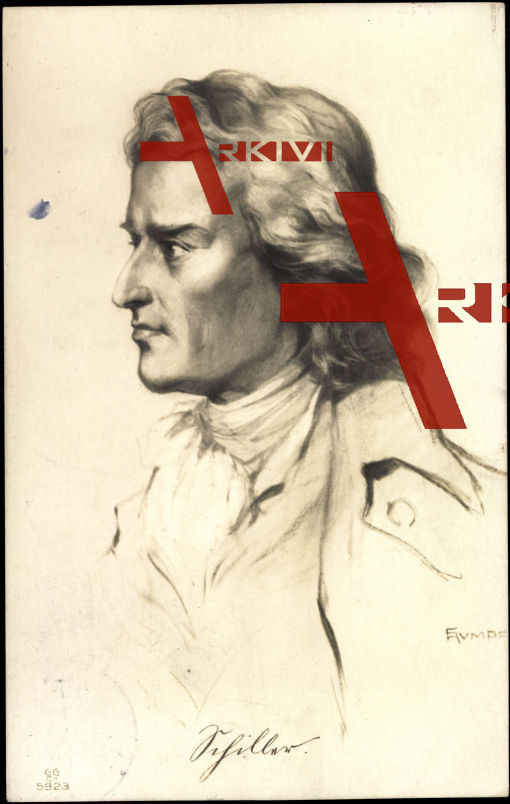 Schriftsteller Johann Wolfgang v Goethe
