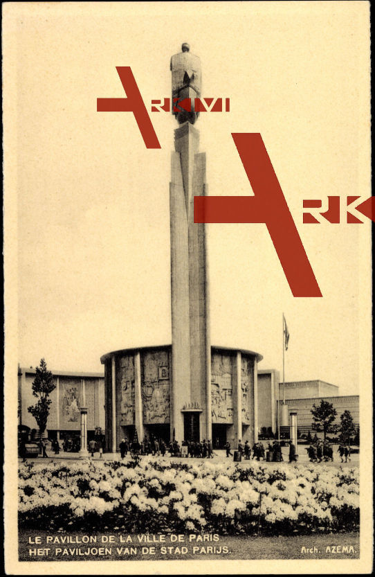 Brüssel, Weltausstellung 1935, Pavillon de Paris
