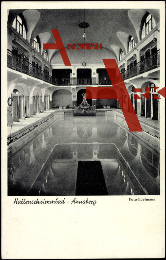 Annaberg Buchholz, Blick in das Hallenschwimmbad
