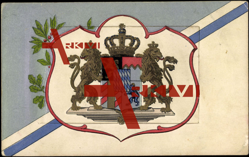 Leporello Wappen Bayern, Adel, Nymphenburg