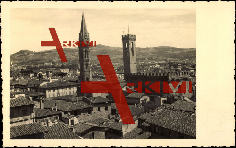Firenze Toscana, Torre d. Badia e. d. Bargello
