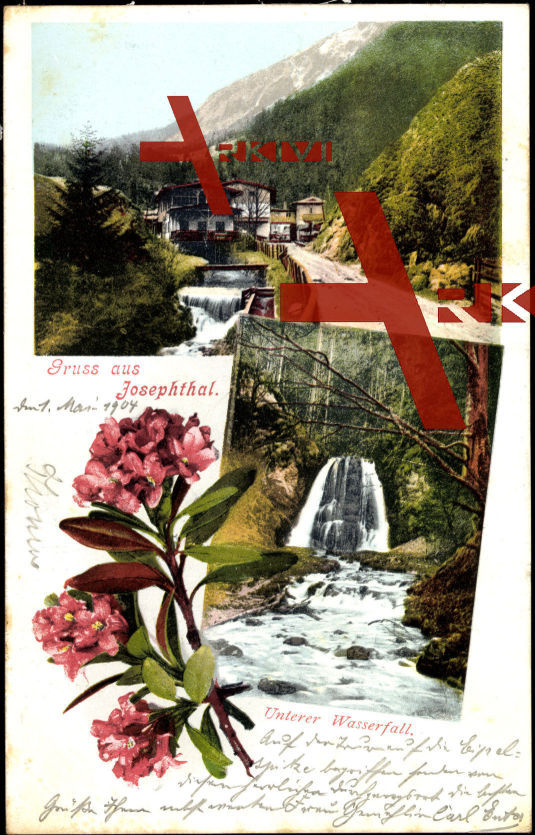 Josephthal Schliersee, Ort, Weg,Fluss, Wasserfall