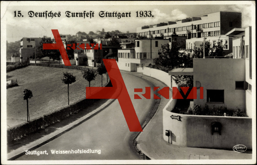 Deutsches Turnfest Stuttgart 1933,Weissenhofsiedlung
