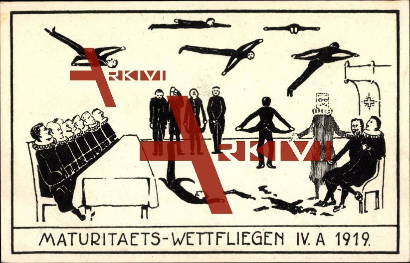 Studentika Maturitaets Wettfliegen IV. A 1919