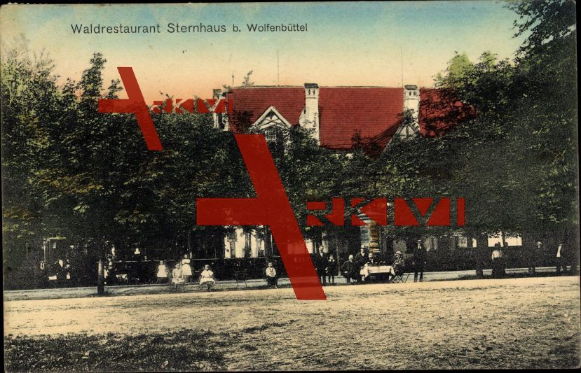Wolfenbüttel, Partie am Waldrestaurant Sternhaus