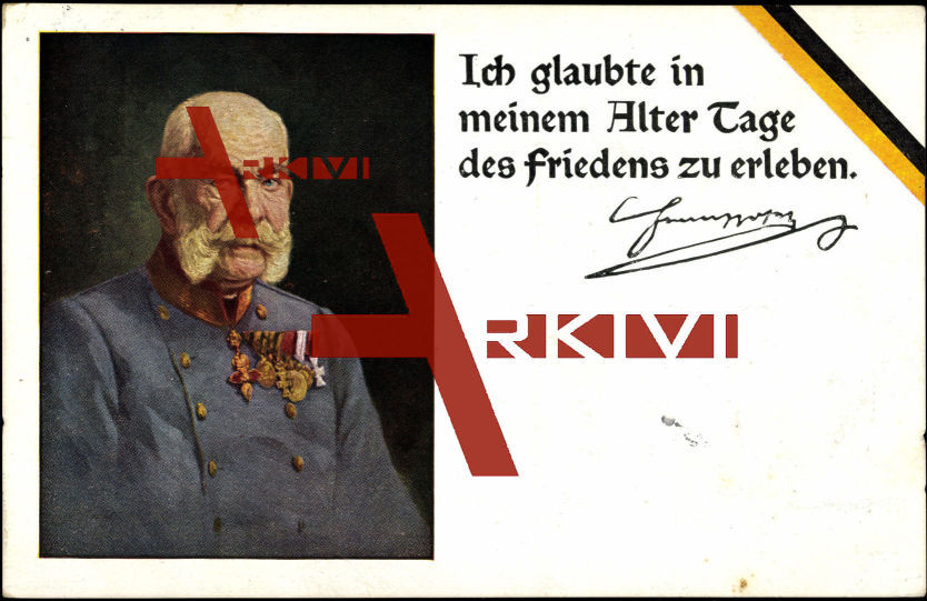 Kaiser Franz Josef I., Österreich, Frieden