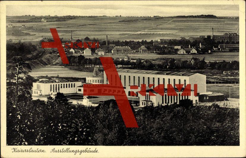 Kaiserslautern, Blick auf das Ausstellungsgebäude
