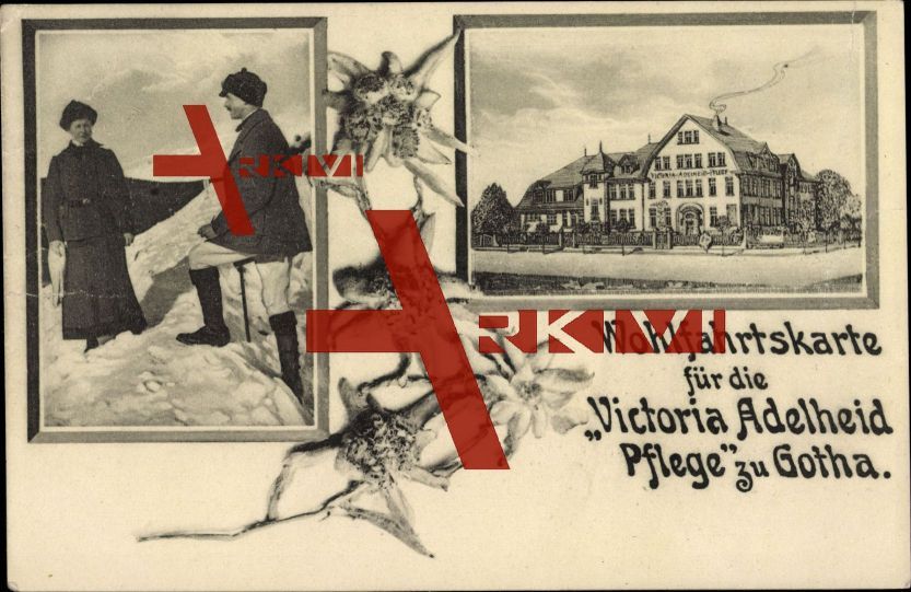 Gotha, Wohlfartskarte, Victoria Adelheid Pflege