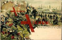 Garde Jäger, St Privat, 18 Aug 1870, Schlacht