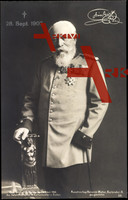 Großherzog Friedrich I von Baden, Uniform, Tod 1907