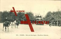 Paris, Bois de Boulogne, Pavillon Chinois, Pferde