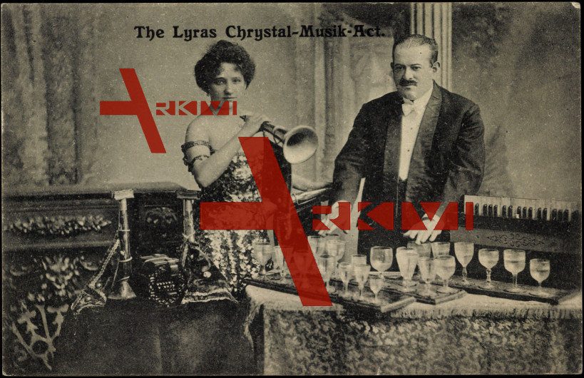 The Lyras Chrystal Musik Act, Weingläser, Trompete