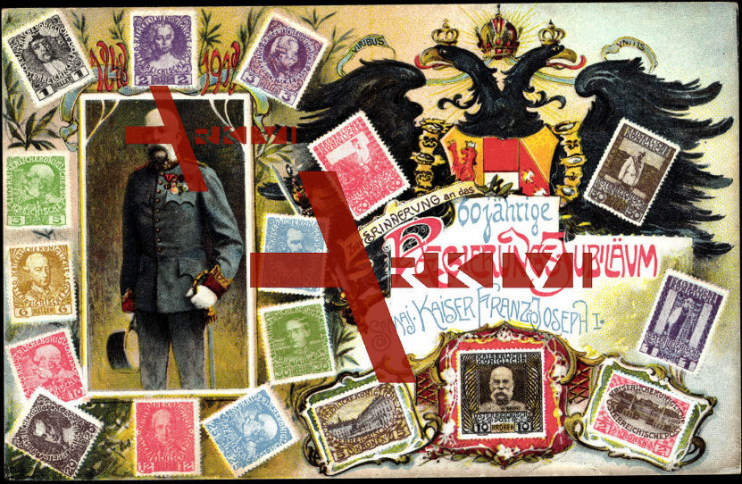 Sr. Maj. Kaiser Franz Josef I., 60 Jähr. Regierungsjubiläum
