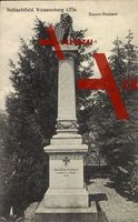 Weissenburg Elsaß Bas Rhin, Bayern Denkmal den Gefallenen vom 4 August 1870
