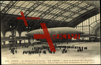 Paris, Dirigeable Lebaudy Le Jaune, Galerie des Machines, Zeppelin
