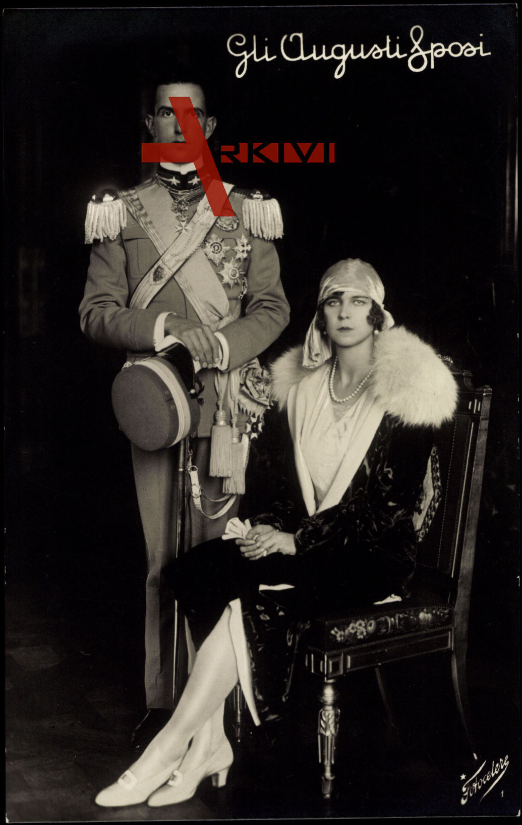 König Umberto II. mit Maria José di Savoia