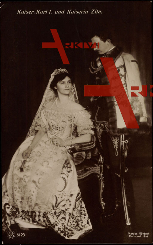 Kaiser Karl I. und Kaiserin Zita von Ungarn, NPG 6123