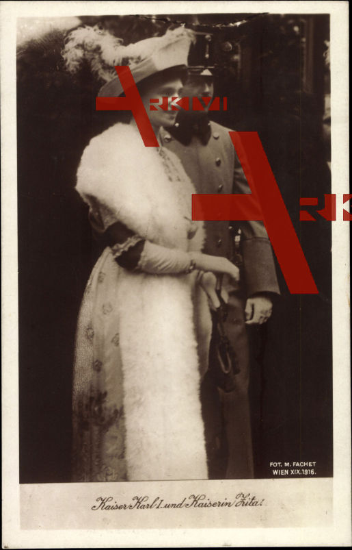 Kaiser Karl I und Kaiserin Zita von Österreich, BKWI