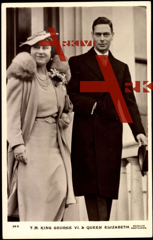 T.M. King George VI. and Queen Elizabeth of Great Britain