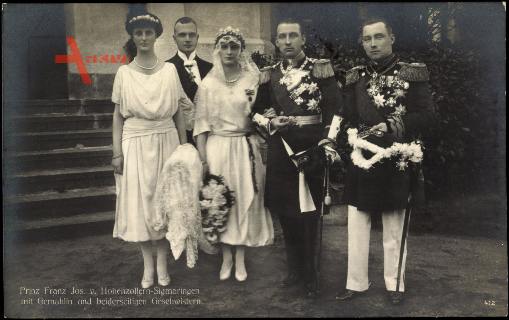 Hochzeit Alix von Sachsen mit Prinz Franz Josef von Sigmaringen