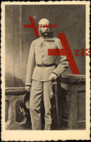 Kaiser Franz Josef I., Jüngere Jahre, Jägerhut, Uniform, Säbel