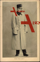 Kaiser Franz Josef I. in Uniform, Brüder Kohn Serie 888 1