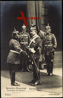 General v. Emmich und Kaiser Wilhelm II.