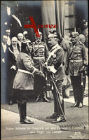 General v. Emmich und Kaiser Wilhelm II.