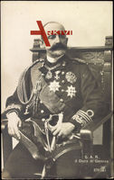 S.A.R. il Duca di Genova, Herzog von Genua, Uniform, Säbel
