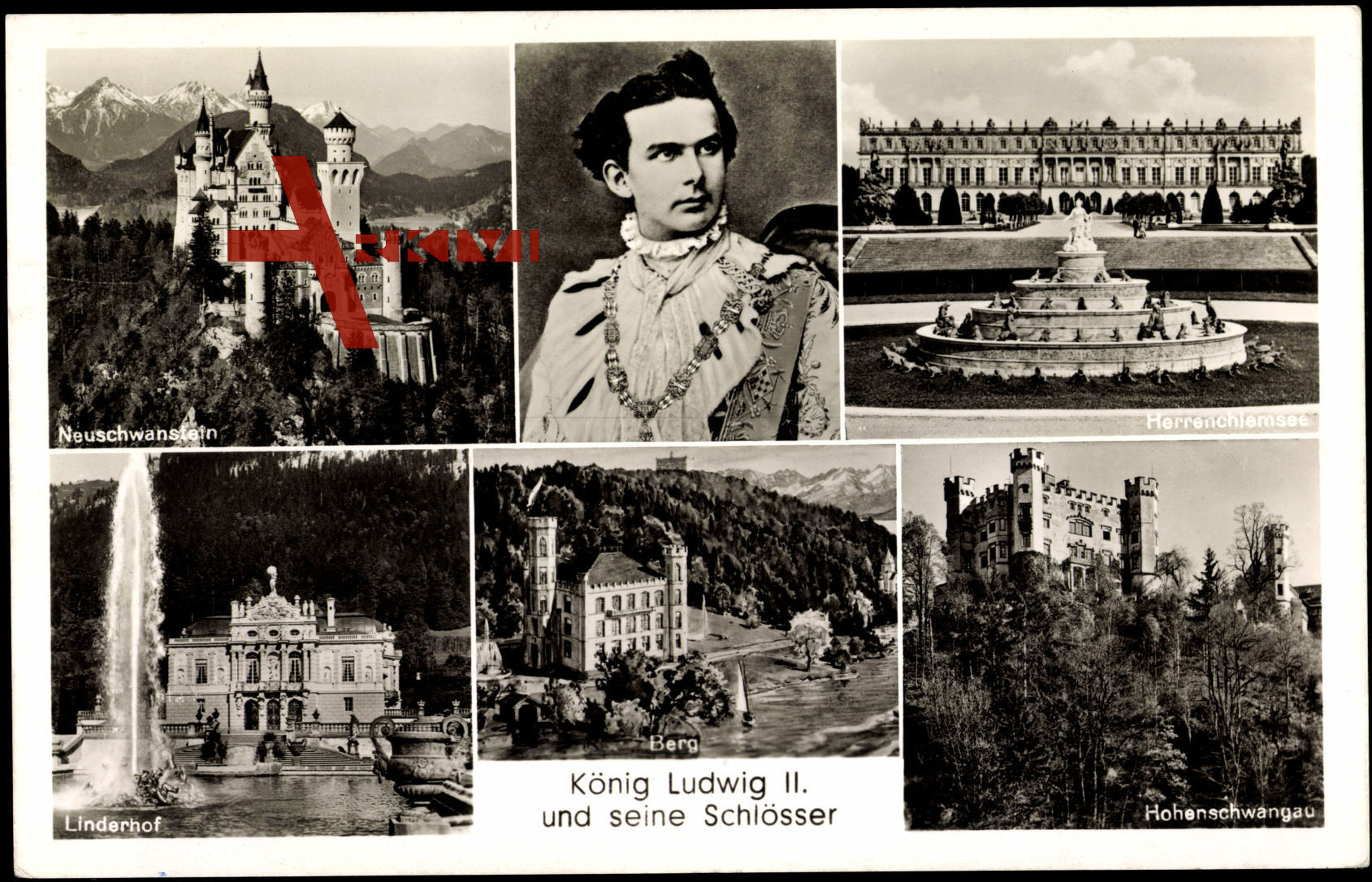König Ludwig II und seine Schlösser, Neuschwanstein, Hohenschwangau