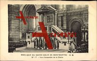 Paris, Basilique du Sacre Coeur de Montmartre, ensemble de la Chaire