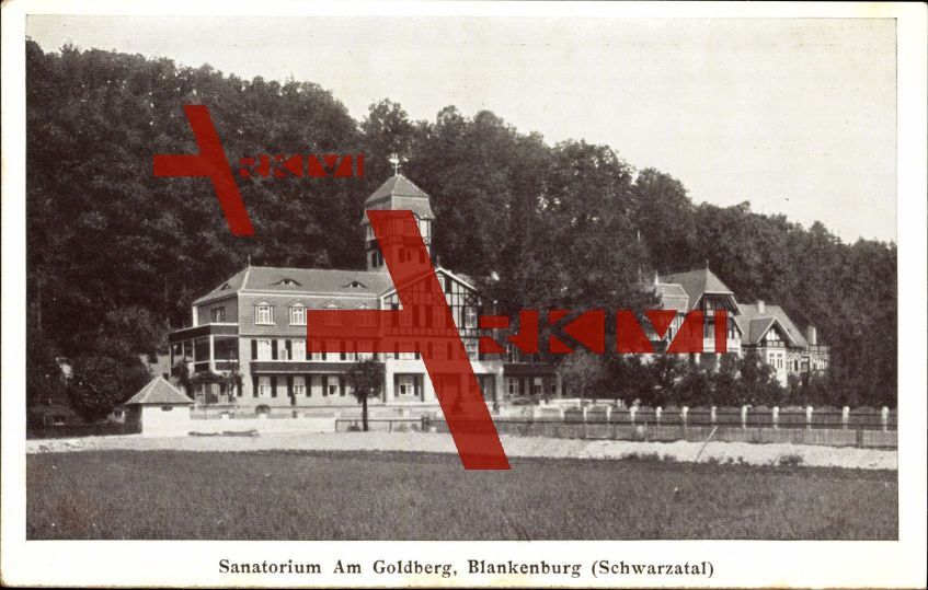 Bad Blankenburg Schwarzatal, Sanatorium, Am Goldberg