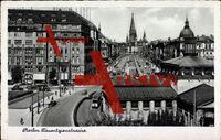 Berlin Schöneberg, Blick in die Tauentzienstraße, KaDeWe, Gedächtniskirche