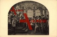 Kaiserproklamation zu Versailles 1871, Bismarck, Kaiser Wilhelm I