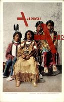 Indianer, Ute Children, Region des Great Basin, Nootuvweep