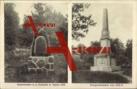 Sedan Ardennes, Gedenkstein an die Schlacht 1870, Kriegerdenkmal